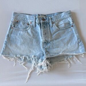 Madewell relax denim shorts